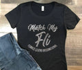 Match My FLI - Black Bling T-Shirt